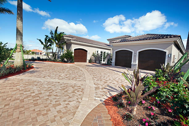 Residential Paver Driveway in Sidney, MT